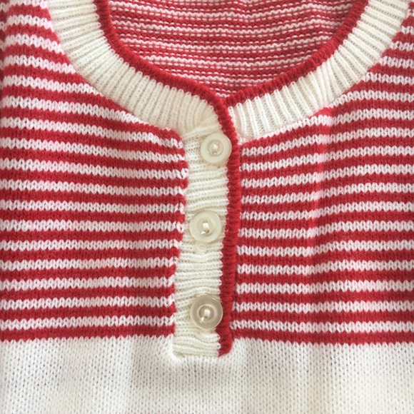 vintage It’s pure Gould sweater made In America size M red & white - Picture 3 of 8